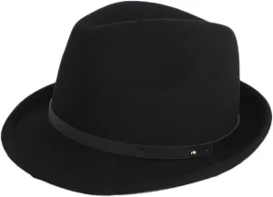 100% Wool Women&Men Fedora hat Felt Trilby hat Classic Short Brim Fashion Homburg Style Spring Autumn Winter