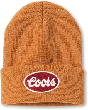 AMERICAN NEEDLE Unisex Coors Beer Brand Cuffed Knit Beanie Hat