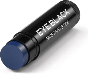 Baseball Eye Black Stick - Anti-Glare Under Eye Black Sports Grease for Baseball, Softball, Soccer, Lacrosse, Hockey - Blue