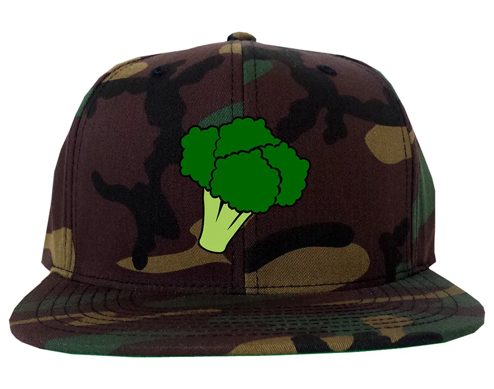 Broccoli Vegan Chest Mens Snapback Hat