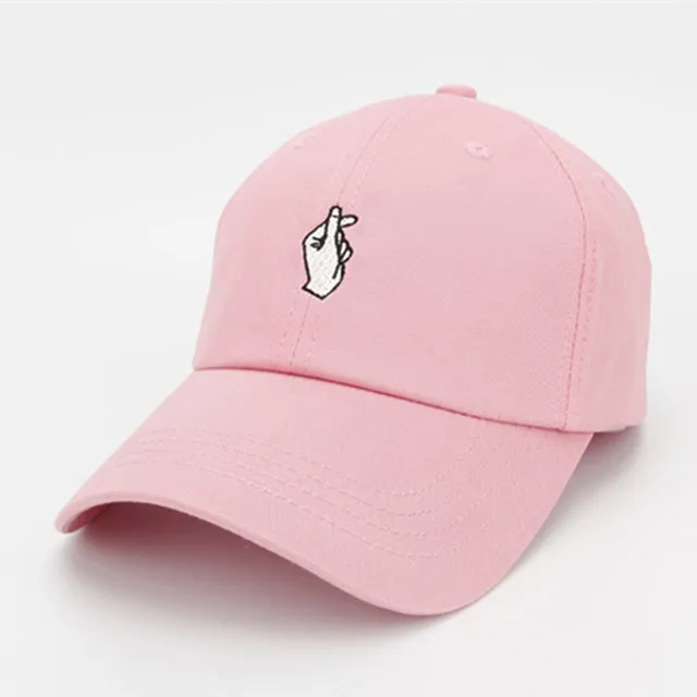 Fashion Cotton Hand Rose OK Love Gestures Finger Snapback Hats Caps Baseball Caps For Men Women Adjustable Adult Cap