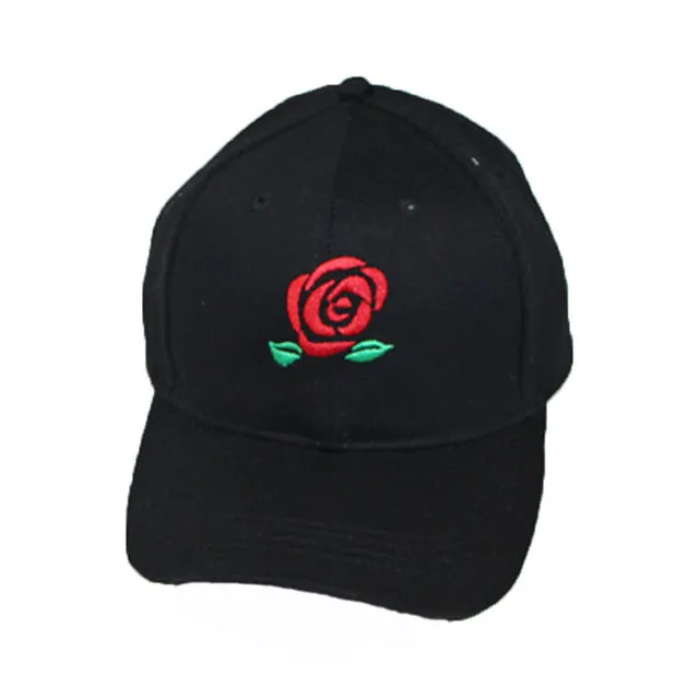 Fashion Cotton Hand Rose OK Love Gestures Finger Snapback Hats Caps Baseball Caps For Men Women Adjustable Adult Cap