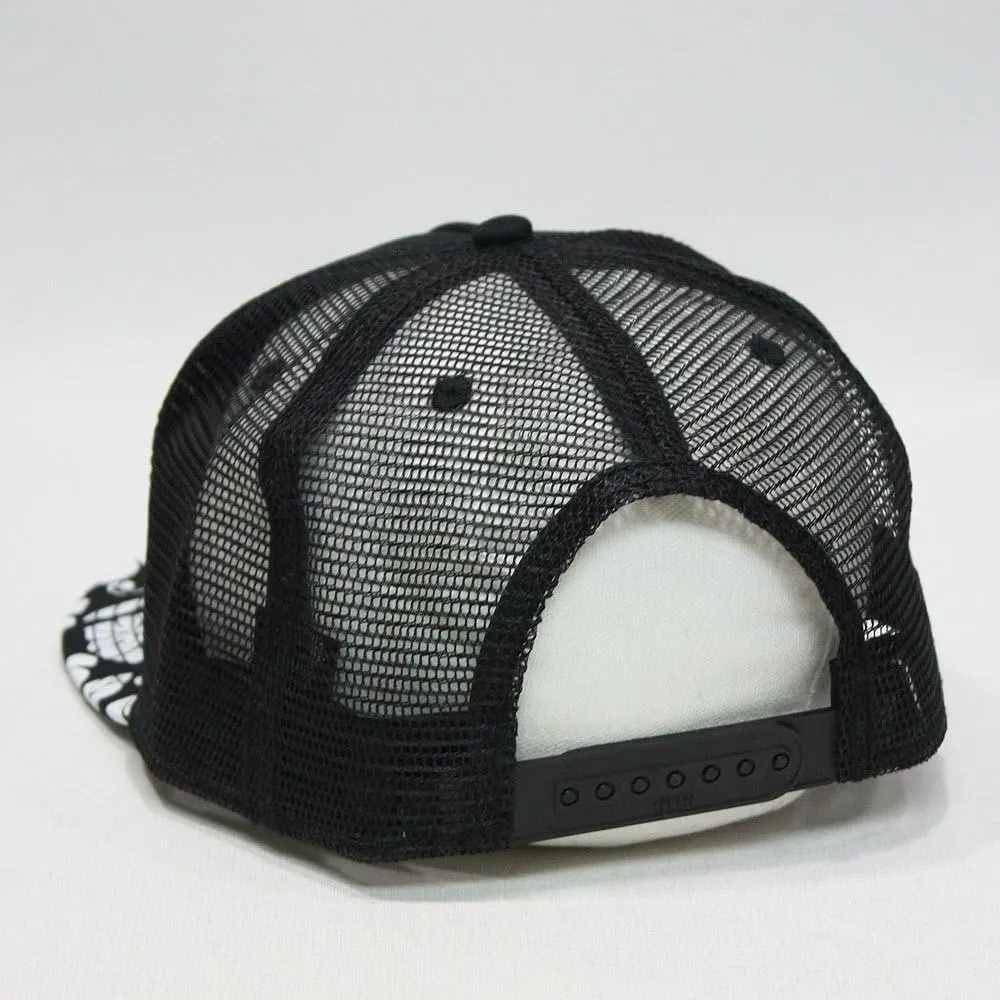 Floral Hawaiian Cotton Twill Adjustable Snapback Baseball Caps
