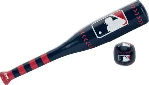 Franklin Sports MLB 21" Soft Sport Bat & Ball - Blue - Lightweight Kids Bat   Ball