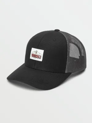 Good Vibes Cheese Hat - Black