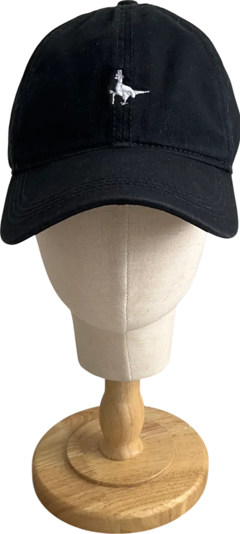 Jack wills Black Enfield Classic Logo Baseball Cap One Size