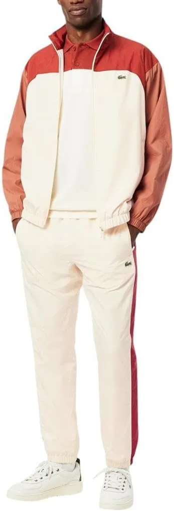 Lacoste mens Regular Fit Colorblock Trackpants