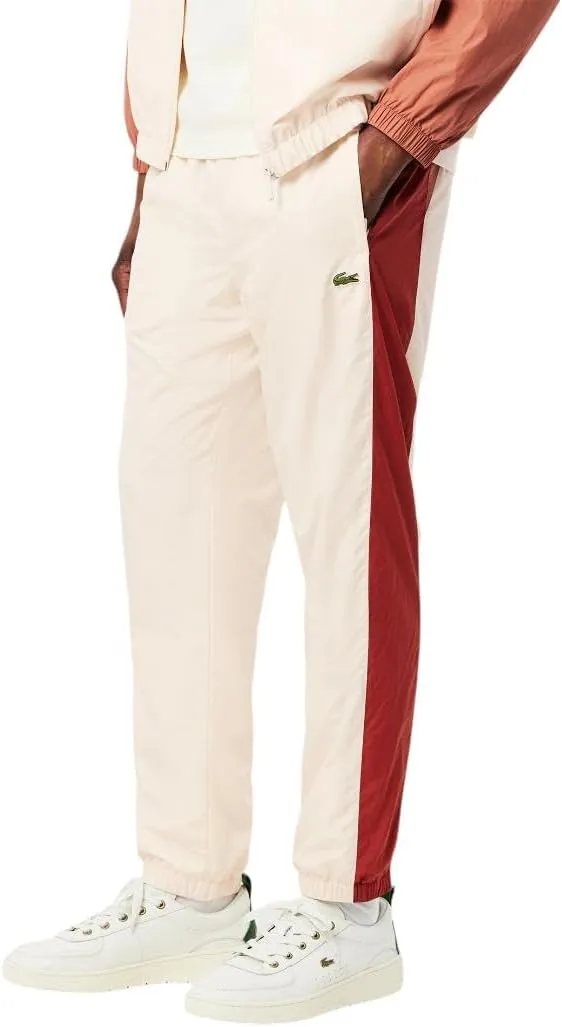 Lacoste mens Regular Fit Colorblock Trackpants