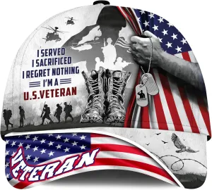 Military Caps for Men Veteran Baseball Caps US Veteran Hat Eagle Crest Military Hats Patriotic Baseball Cap Gift for Veteran
