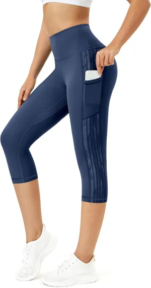 Neonysweets Women's Workout Leggings Phone Pocket Running Yoga Pants