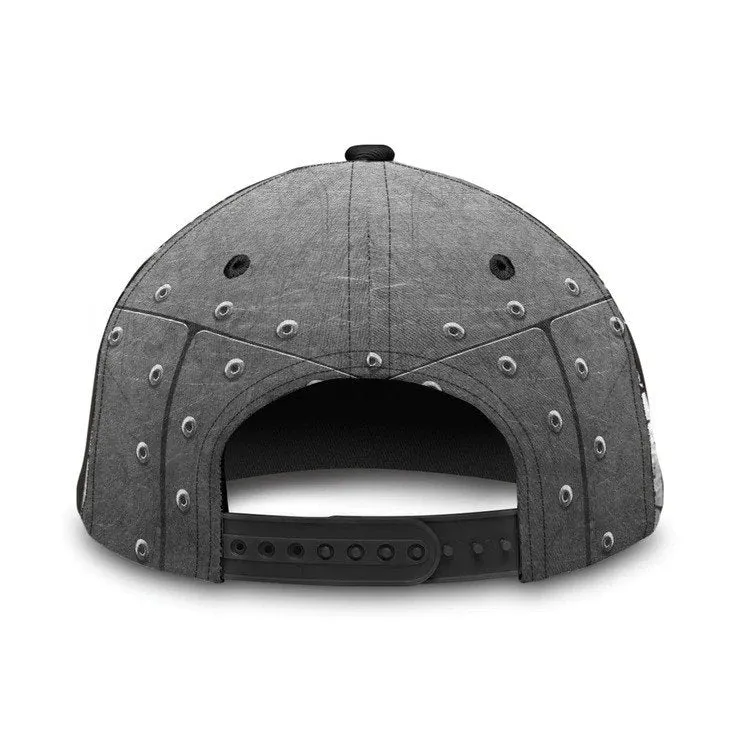 Personalized Black the Blue Police 3D Classic Cap All Over Printed for him