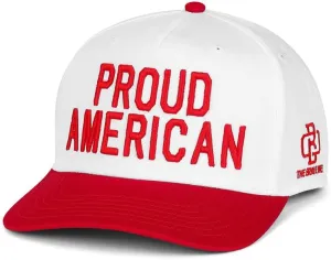 Proud American Hat USA Patriotic Army Trucker Hats Adjustable Snapback American Baseball Caps Gift for Men
