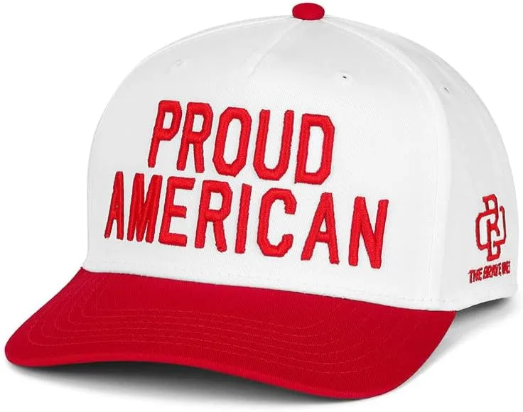 Proud American Hat USA Patriotic Army Trucker Hats Adjustable Snapback American Baseball Caps Gift for Men