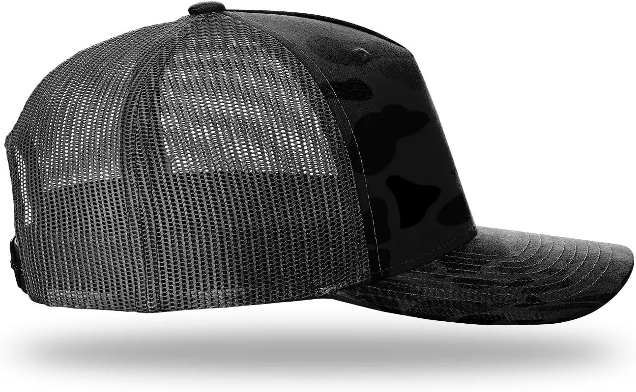 Richardson 112FP & 112PFP Classic Fit Five-Panel Adjustable Snapback Trucker Cap | OSFM | Bulk Packs Available