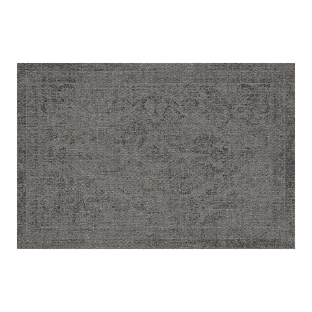 Sophia Placemat | Charcoal - Premium Vinyl Mat