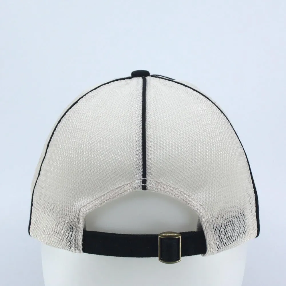 The Vintage Year Washed Cotton Unstructured Soft Mesh Adjustable Trucker Baseball Cap