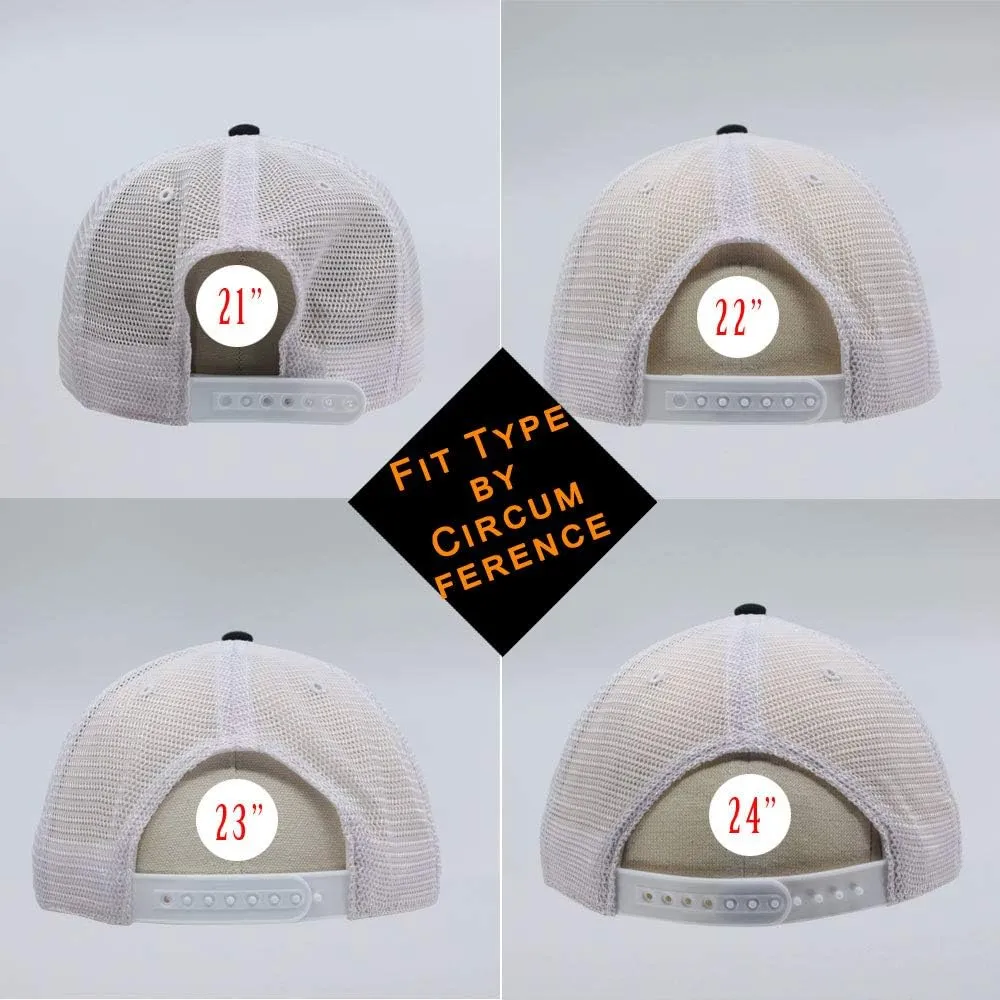 The Vintage Year Washed Cotton Unstructured Soft Mesh Adjustable Trucker Baseball Cap