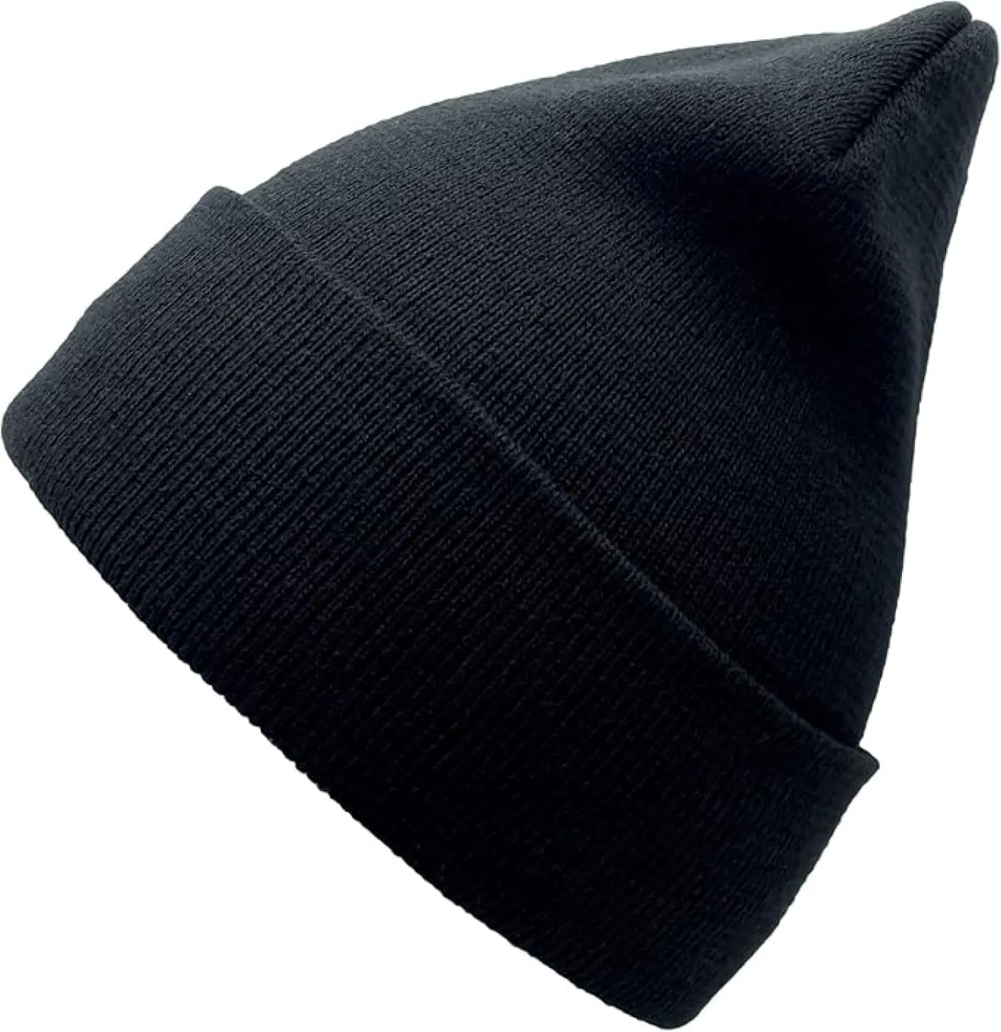 Unisex Solid Knit Cuffed Beanie - for Men and Women Daily Beanies Winter Warm Hat Skull Cap