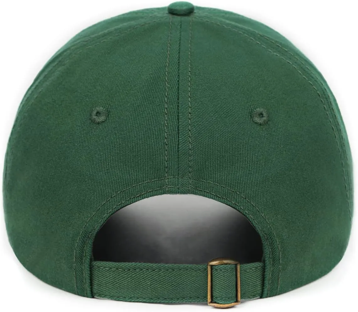 Zylioo Oversize XXL 100% Cotton Baseball Cap,Large Baseball Hat for Big Heads 23.5"-25.5",Adjustable Plain Dad Cap